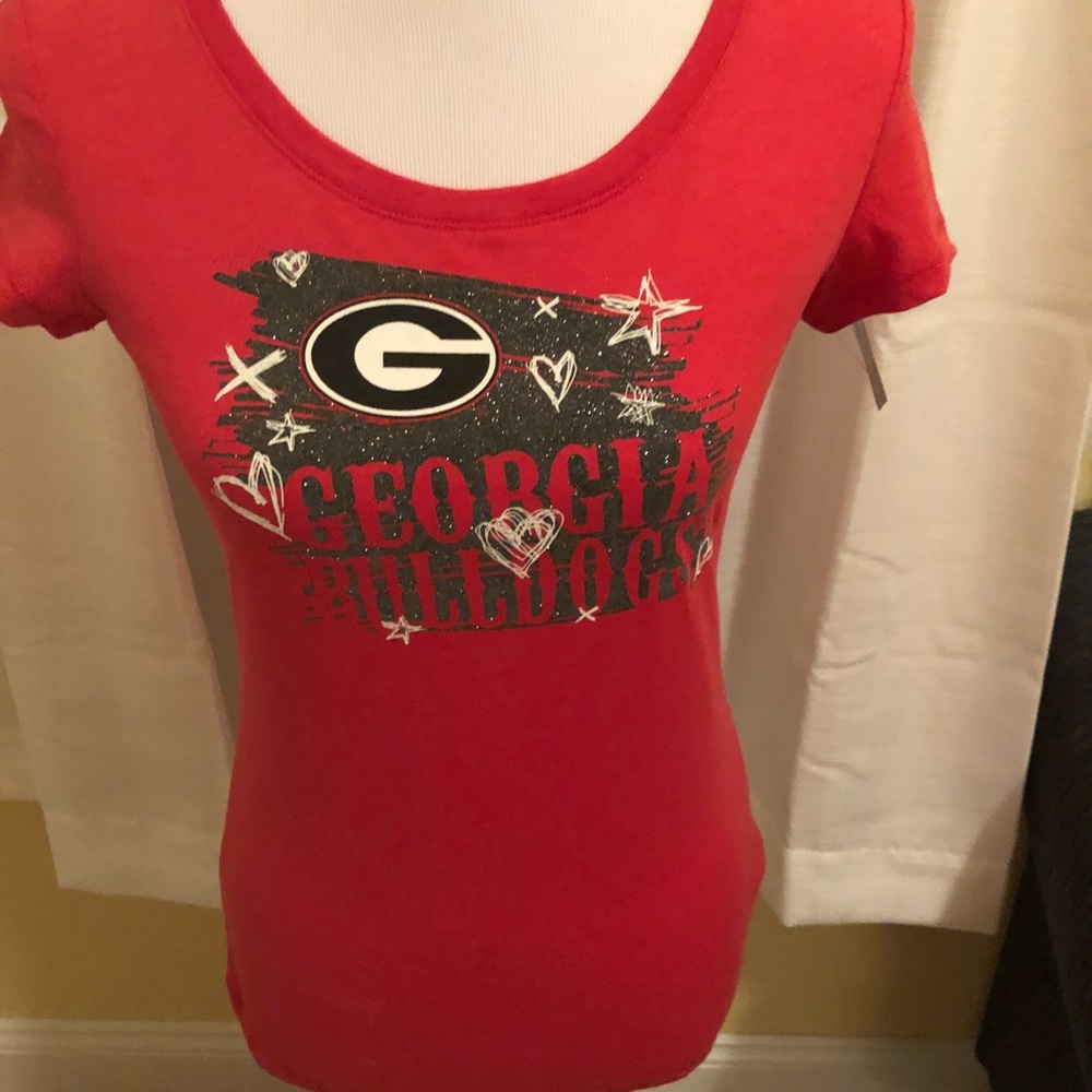 Girls short sleeve Georgia shirt